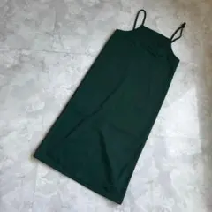 LOWRYSFARM ローリーズファーム キャミソール ワンピース グリーン M