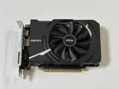 美品 MSI GTX1650 AERO ITX 4G OC 動作確認済 - メルカリ