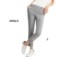 UNIQLO/ユニクロ【スマートスタイルアンクルパンツ（グレンチェック）S 】