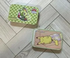 ポケモン　ニャオハ　ピカチュウ　プチ缶