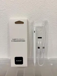 ELECOM iPad用アクティブタッチペン P-TPACSTAP07XWHのサムネイル