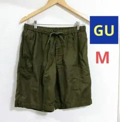新品 未使用 GU ジーユー リネンブレンドショーツ ショートパンツ М 男女