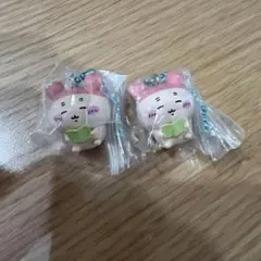 ちいかわ マスコットつきビスケット キーホルダー　古本屋 カニちゃん　2個セット