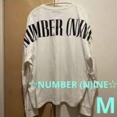 ☆NUMBER (N)INE☆ロンT FREAK'S STORE 背中ロゴ