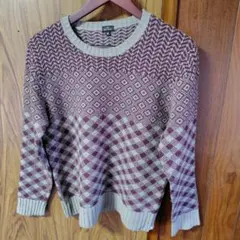 Paul Smith M 幾何学模様 ニットセーター