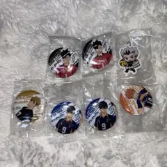 ハイキュー×くら寿司 缶バッジセット