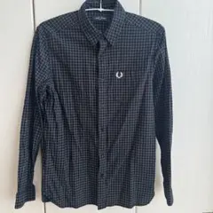 FRED PERRY チェック柄 長袖シャツ Mサイズのサムネイル