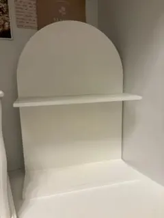 スリーコインズ ホワイトアーチ型シェルフのサムネイル
