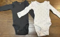 h&m baby 長袖ロンパース　80cm