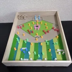 ミニ 野球盤 キーホルダー 昭和レトロ 野球 おもちゃ ゲーム