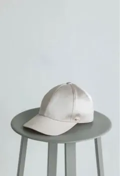 新品タグ付き】pois ポワ キャップ ベージュ - メルカリ
