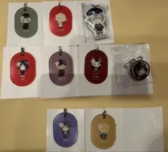 刀剣乱舞　大本丸博　御伴散歩　さくら装備　アクリルタグプレート　一文字則宗　他