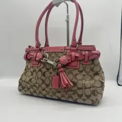 coach vintage signature handbag Y2K