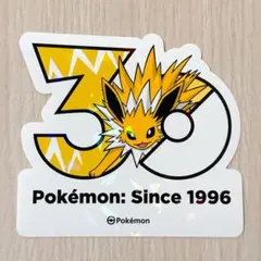 ミ*ー様 韓国限定 ポケモン 30周年記念 ロゴステッカー 【イーブイ