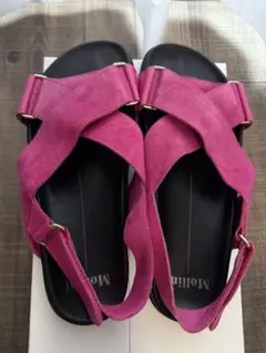 Mollini サンダル クロス レザー 38のサムネイル