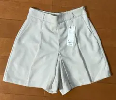 GU タックショートパンツ　レディース　M ベージュ