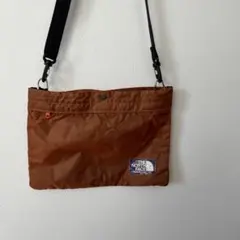 お値下げ！used ノースフェイス　オレンジ　サコッシュ
