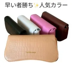 ミニショルダーバッグ クロコ調 レザー風 上品レトロ 韓国 斜め掛け　ベージュ