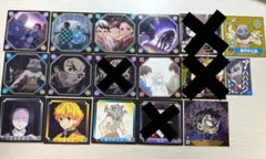鬼滅の刃 シール　ステッカー ウエハース　13枚セット