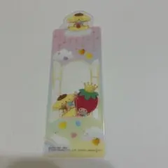 サンリオキャラクターズ　ブックマークコレクション　いちご新聞　ポムポムプリン
