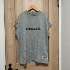 RUSSELL グレー 半袖Tシャツ【L】のサムネイル