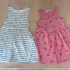 H&M 　他　ワンピースセット　100cm