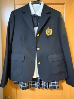 160 Burberry セレモニー　セットアップ　入学式　ブレザー　スカート