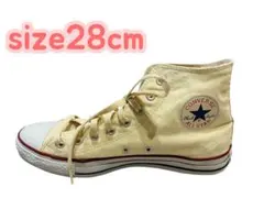 【美品】コンバース オールスター HI ホワイト 28.0cm ハイカット