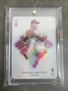 大谷翔平 大谷翔平エンジェルスキラカ−ド キラ メルカリ - 2017 カルビー JAPAN SAMURAI カード スポーツ選手
