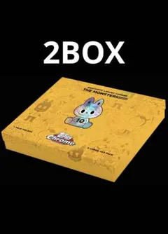 topps chrome labubu ラブブ トレカ 新品未開封2BOX - メルカリ