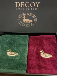 【新品・未使用】 DECOY ミニタオル　２枚セット