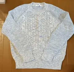 UNIQLO ケーブル編み ニットセーター 長袖