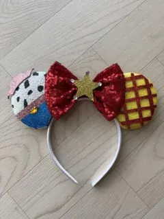 Disney カチューシャ トイストーリー ウッディ ジェシーのサムネイル