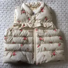 baby GAP 花柄ダウンベスト