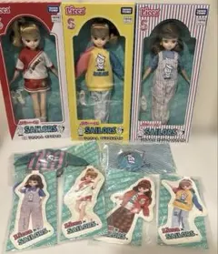 リカちゃん　セーラーズ　人形3体&おまけセット