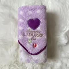 【新品未使用品】LADURÉE 紫 ドット柄 ハンカチのサムネイル