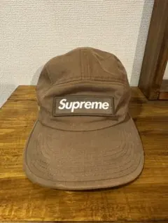 Supreme キャンプキャップ　ブラウン