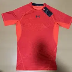 アンダーアーマー 新品未使用 コンプレッション 半袖 Tシャツ(レッド/LG)
