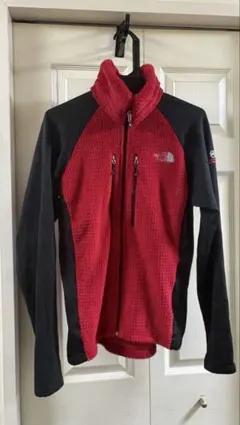 THE NORTH FACE SUMMIT フリースジャケット 赤黒ポーラテック