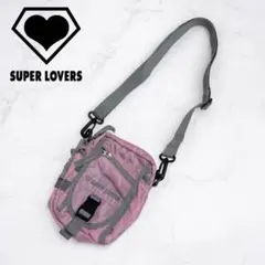 y2k ＊ SUPER LOVERS ミニ ショルダーバッグ ピンク 平成レトロのサムネイル