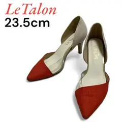 LeTalon ルタロン　パンプス　白　オレンジ　23.5cm ピンヒールのサムネイル