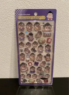 正規品‼️ ボンボンドロップシール　和柄　お相撲さん　力士