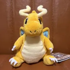 Pokémon fit カイリュー 茶色タグ付き ポケモン ぬいぐるみ