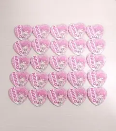 NAIKO ハート型ピンバッジ 25個セット