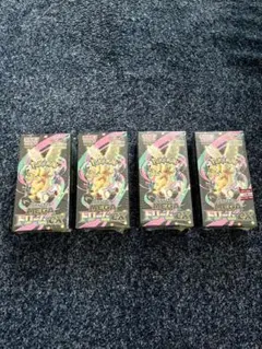 ポケモンカードゲーム MEGAドリームex 4BOX