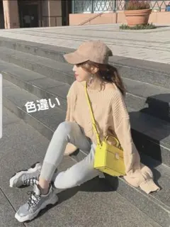 新品♡ミコアメリ♡ケーブルニット