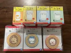 ちいかわ　みんなでラーメン　一番くじ　お冷グラス　ラバーコレクション　コースター