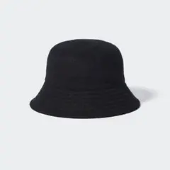 【送料込み】 UNIQLO ユニクロ バケットハット 黒