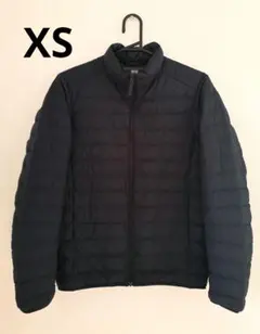 UNIQLOユニクロ　ウルトラライトブラウンジャケット　ブラックネイビー　XS
