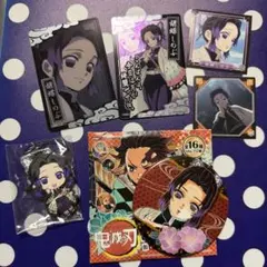 鬼滅の刃 胡蝶しのぶ 缶バッジ ステッカー